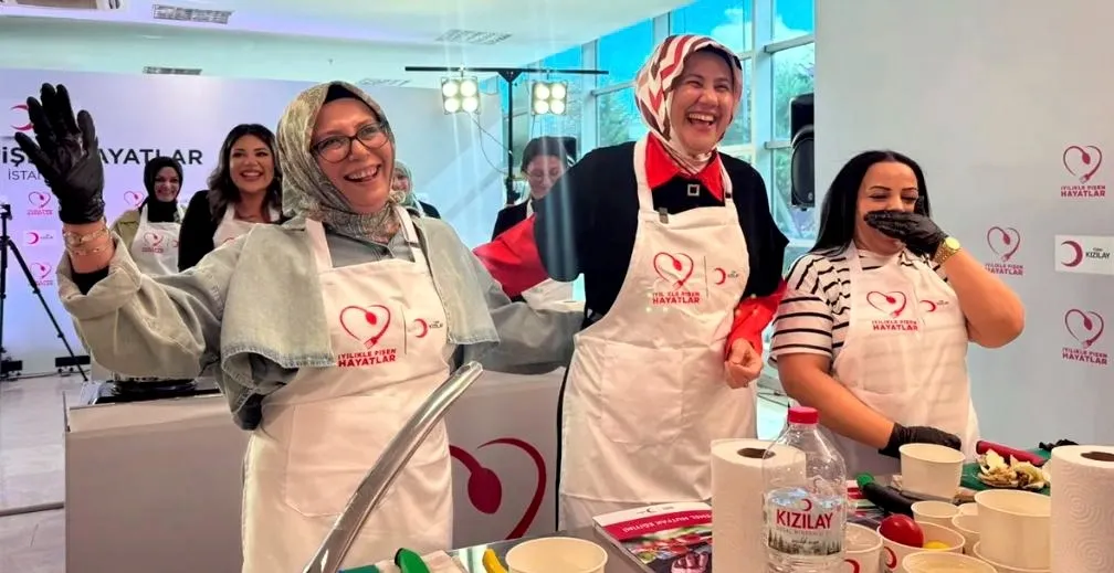 Türk Kızılaydan depremzede kadınlar için İstanbul'da yemek atölyesi | İşte Tüm Ayrıntılar