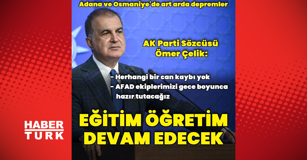 Ayrıntılar Netleşti: "Eğitim öğretim devam edecek" ve Merak Edilenler