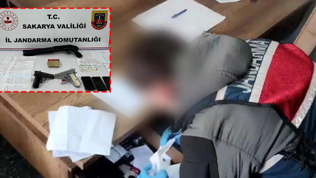 Gündemden Son Bilgiler: Sakarya'da tefecilere operasyon: Silahı çamaşır makinesine saklamışlar