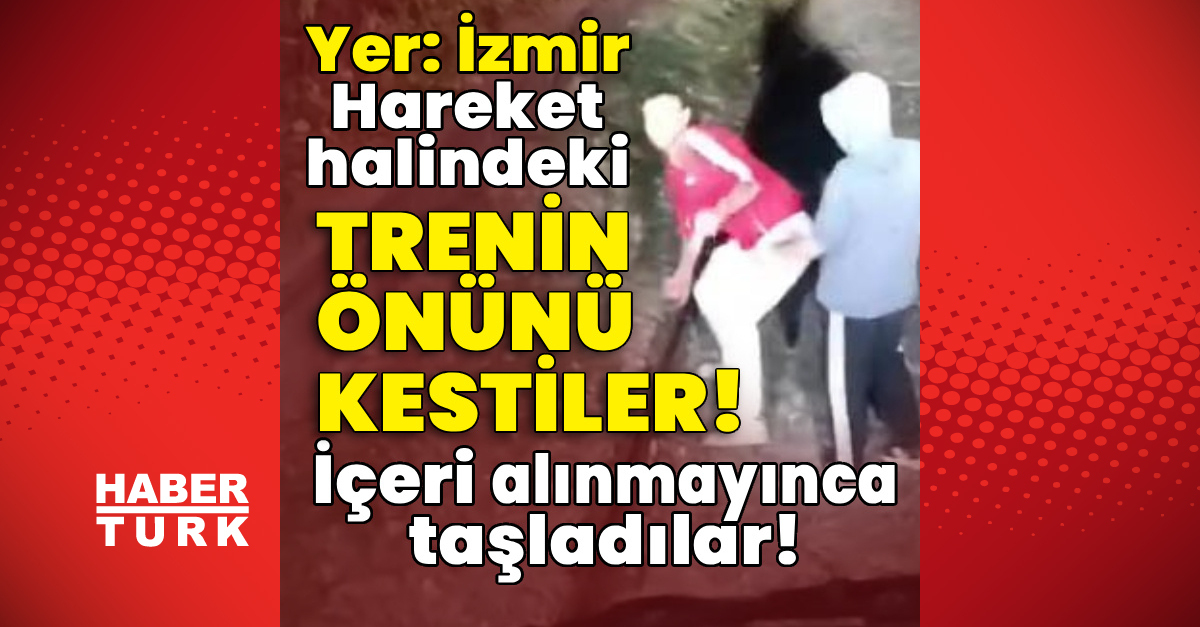 Gündemden Son Bilgiler: Hareket halindeki trenin önünü kestiler! | İşte Tüm Ayrıntılar