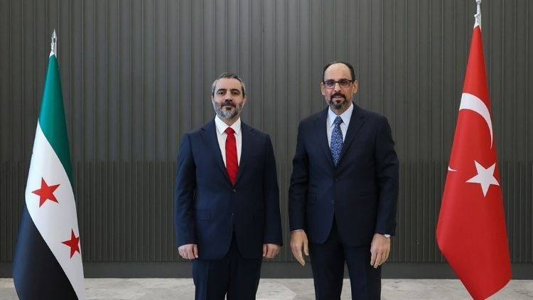 MİT Başkanı Kalın, Suriye Dışişleri Bakanı Şeybani ile Ankara'da görüştü