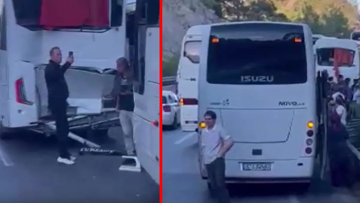 Gündemden Son Bilgiler: SON DAKİKA… Antalya’da zincirleme felaket! Tur midibüsü ile 2 otobüs çarpıştı: Yaralıl