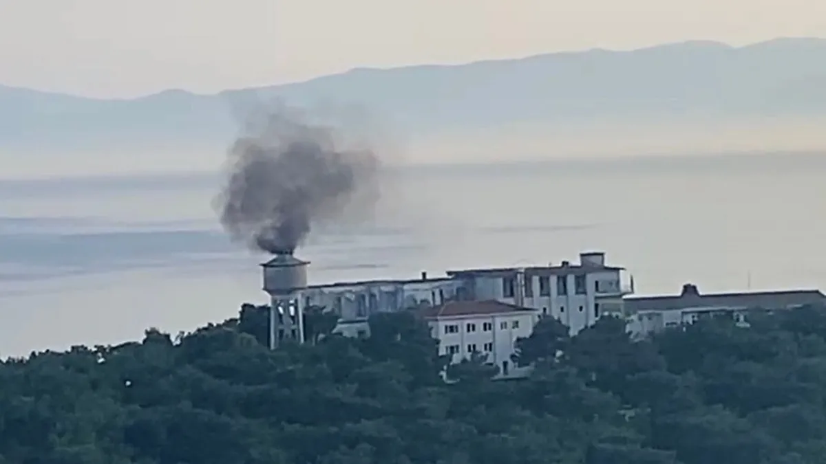 Gündemden Son Bilgiler: Heybeliada Sanatoryumu'nda korkutan yangın