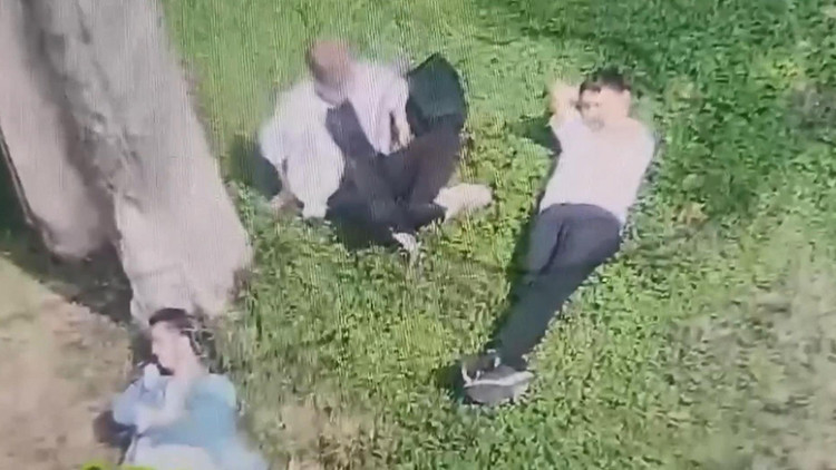 Ayrıntılar Netleşti: Yılan gibi sürünerek parkta uyuyan kişinin cep telefonunu çaldı! | İşte Tüm Ayrıntılar
