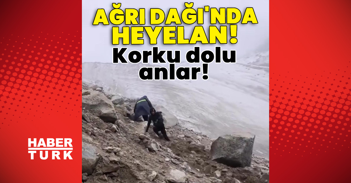 Sıcak Gündem: Ağrı Dağı'nda heyelan! Son anda kurtuldular! | İşte Tüm Ayrıntılar