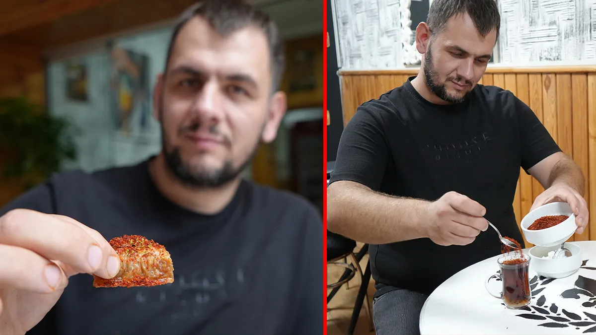Kritik Açıklama: Yer Samsun! Görenler gözlerine inanamıyor: Çaya tatlıya suya bile pul biber atıyor! - Son Dak