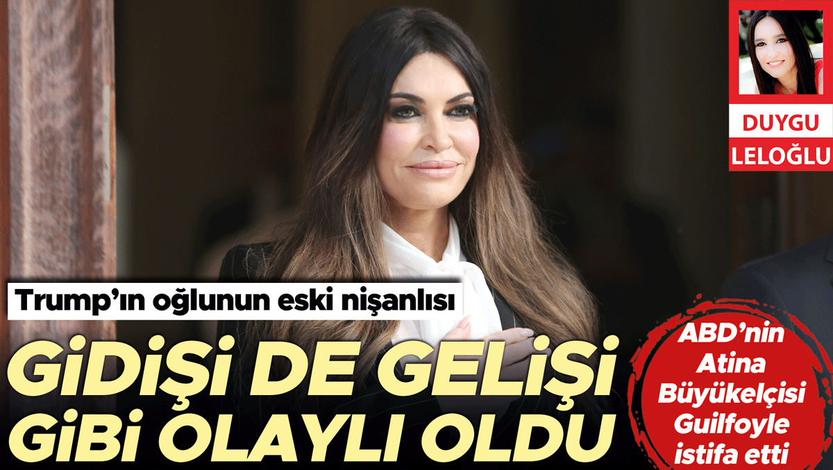 Son Gelişme: Işıltılı geldi skandalla gitti: Atina’da gündem Guilfoyle’un istifası | İşte Tüm Ayrıntılar