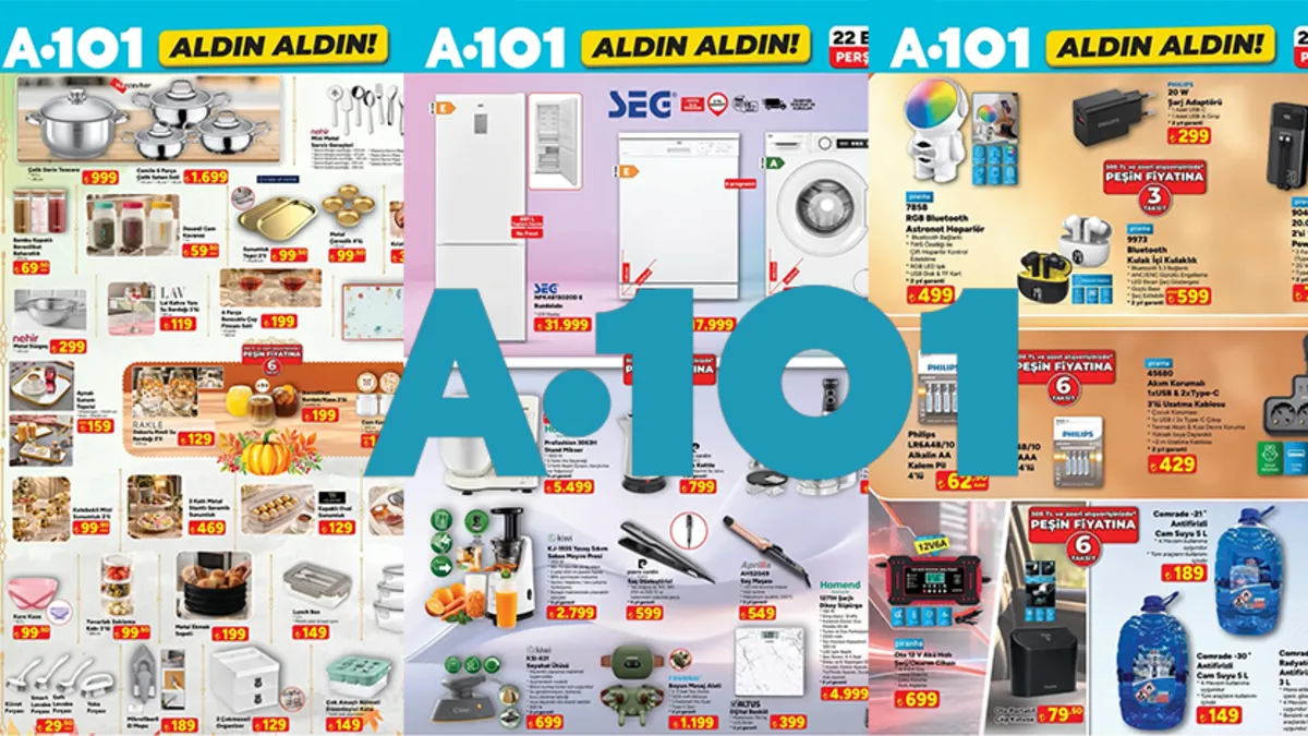 Ayrıntılar Netleşti: A101 aktüel 22 Ekim kataloğu: Boyun masaj aleti geliyor! Bu hafta A101'de neler var? | İş