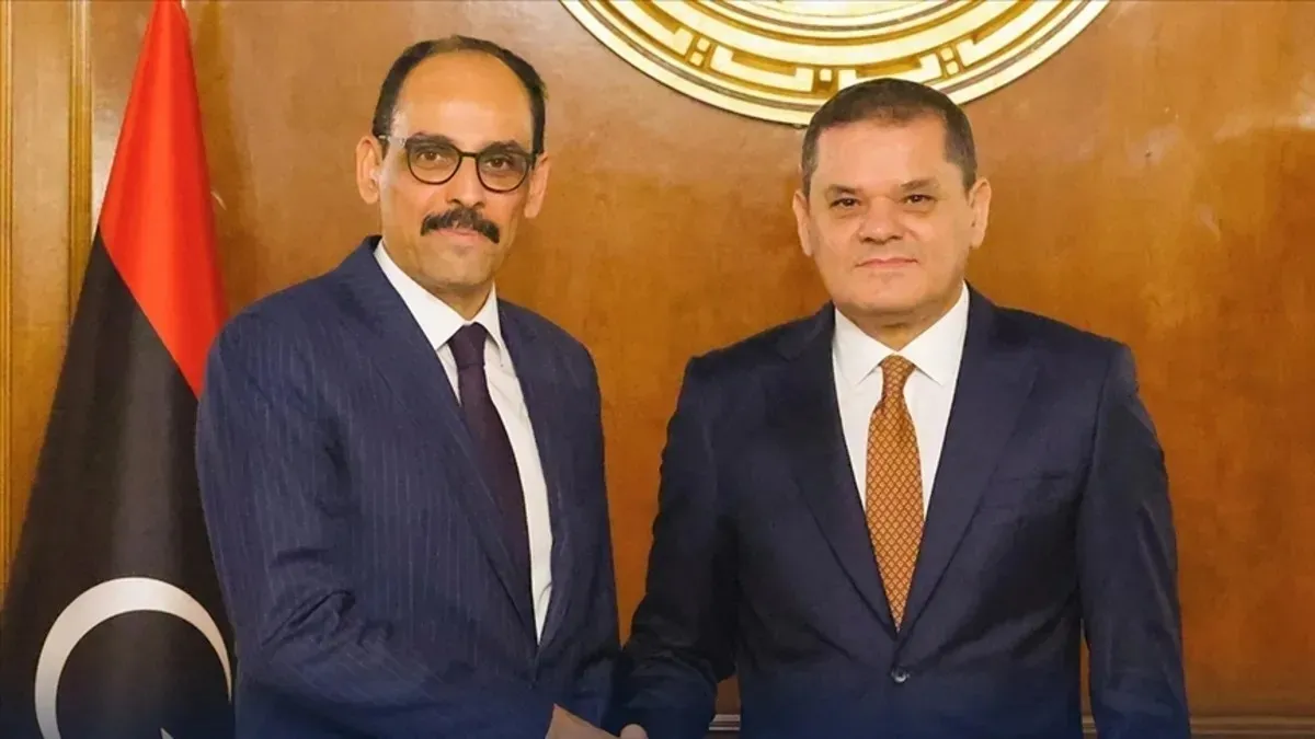 Son Gelişme: Libya'da kritik görüşme: MİT Başkanı Kalın, Dibeybe ile bir araya geldi
