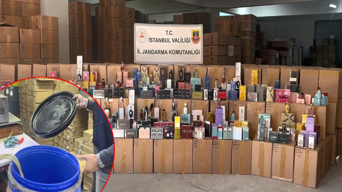 İstanbul'da sahte parfüm operasyonu! 350 milyon liralık ürün ele geçirildi: 2 gözaltı - Son Dakika Bilgileri