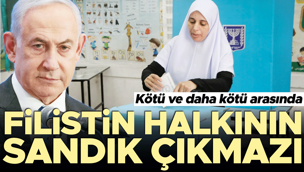 Son Gelişme: Kötü ve daha kötü arasında Filistin halkının sandık çıkmazı | İşte Tüm Ayrıntılar