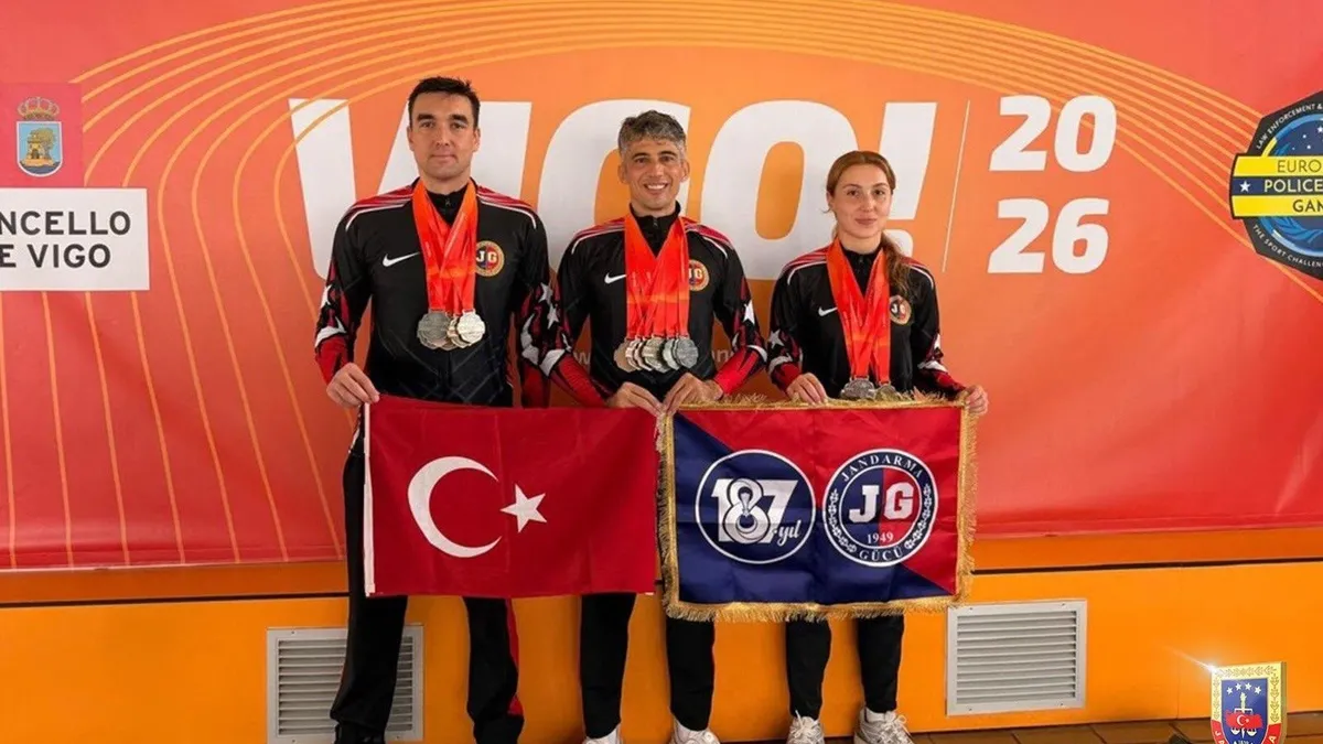 Ayrıntılar Netleşti: Jandarma Gücü’nden İspanya’da madalya yağmuru