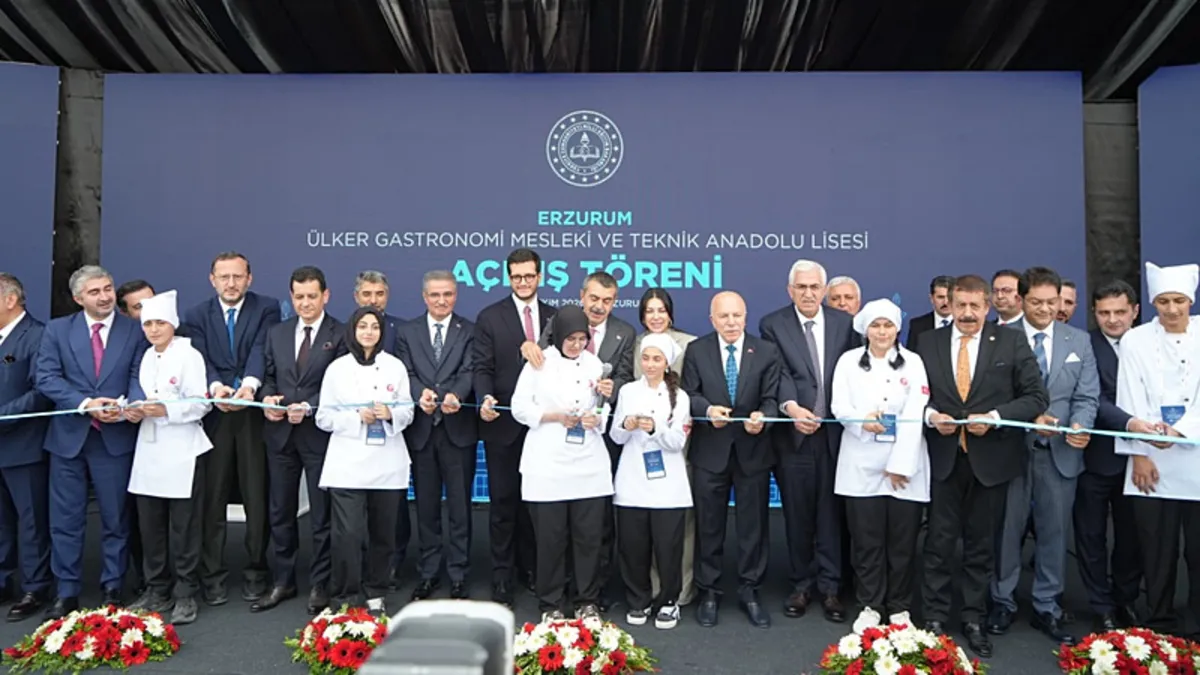 Erzurum’da Türkiye Gastronomi Liseleri Projesi’nin ilk adımı atıldı - Son Dakika Bilgileri