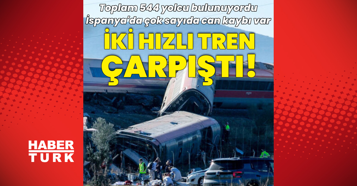 Son Gelişme: İspanya'da iki tren çarpıştı!: Gelişmeler Takip Ediliyor