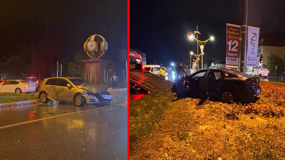 Gündemden Son Bilgiler: Erzincan’da feci kaza! İki otomobil çarpıştı: Yaralılar var!: Gelişmeler Takip Ediliyo