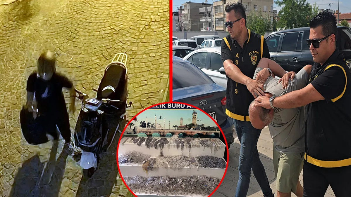 Adana'da film gibi soygun! Ayrıldığı iş yerinen 115 kilo gümüş çaldı: 980 kamera kaydı incelendi kıskıvrak yak