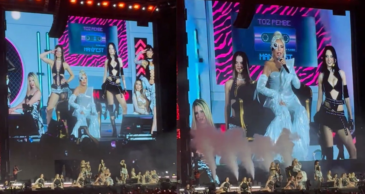 Ajda Pekkan suddenly appeared on stage: It shook social media - Last Minute News