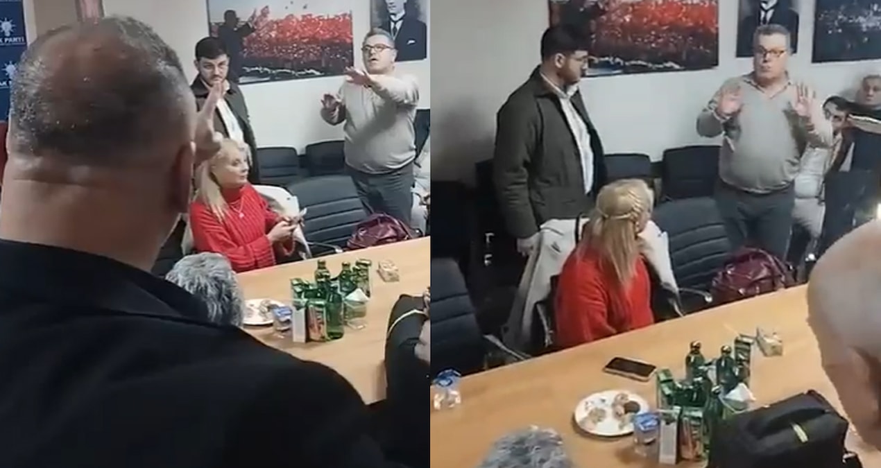 Kritik Açıklama: AKP'liler toplantıda birbirine girdi: Bu görüntüler basına yansırsa yakarım... - Son Dakika H