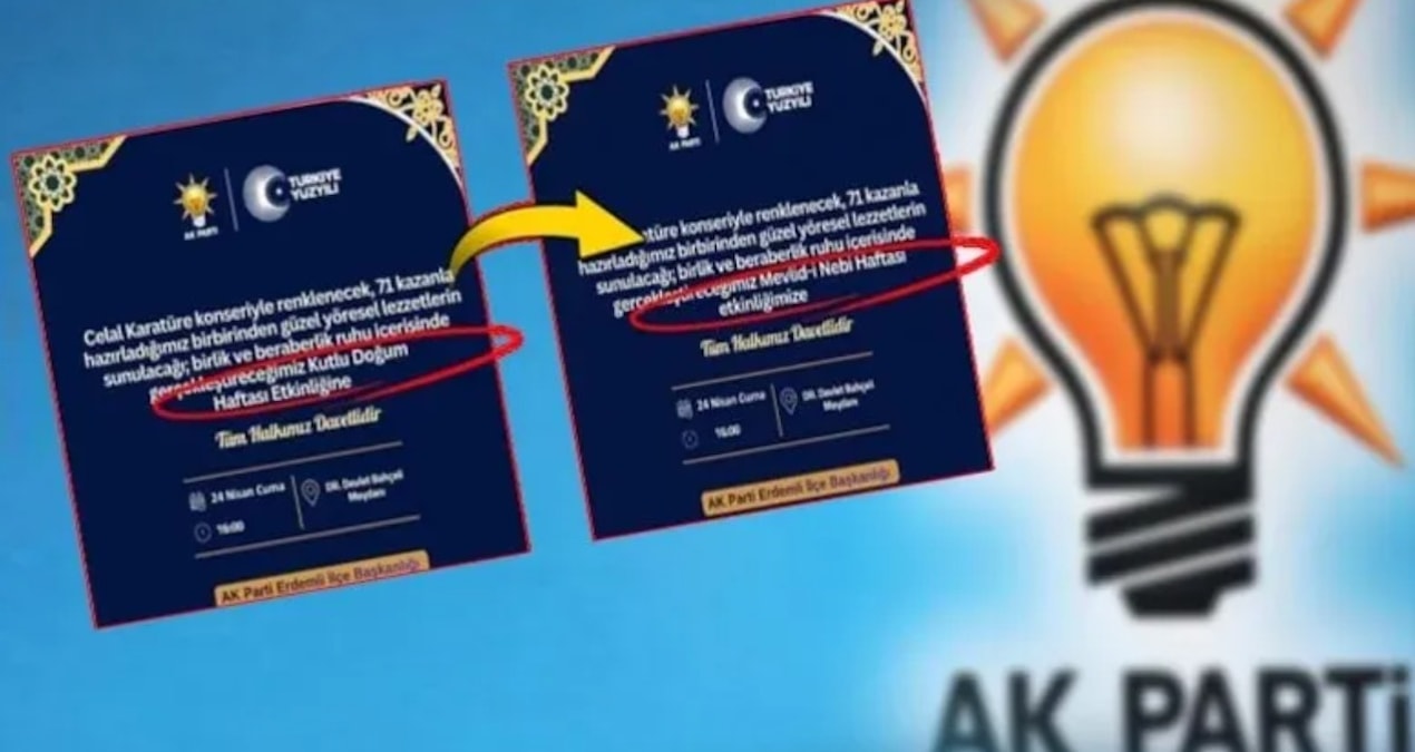 Kritik Açıklama: AKP örgütü tepkiler sonrası, son anda apar topar değiştirdi - Son Dakika | İşte Tüm Ayrıntıla