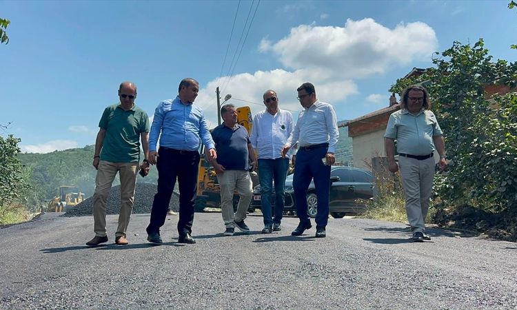 10 kilometers of asphalt was poured in Alaplı - Breaking News