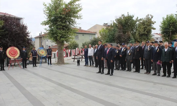 Amasya Göynücek'te 19 Eylül Gaziler Günü için tören düzenlendi