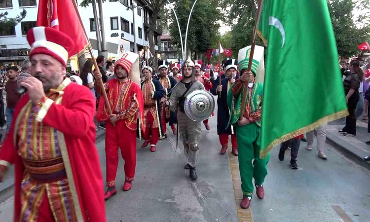National will march with mehter band was held in Amasya - Breaking News