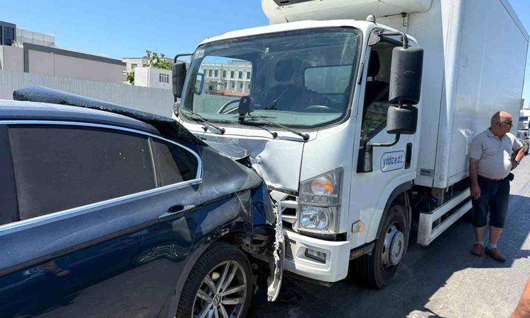 3-vehicle chain accident in Antalya: 2 injured - Breaking News