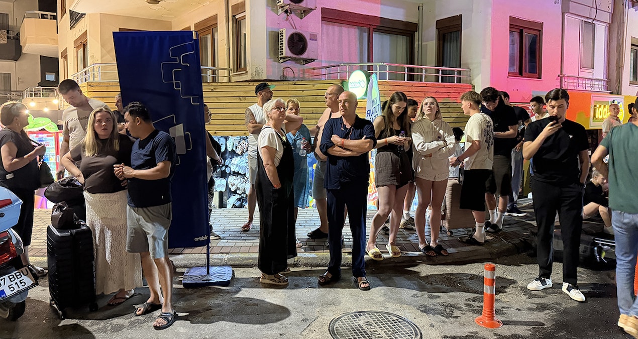 Fire in hotel in Antalya: Dozens of people evacuated - Breaking News
