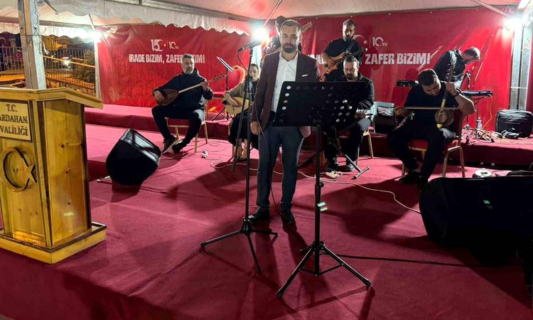 Heroic folk songs echoed in Ardahan on July 15, Democracy and National Unity Day - News
