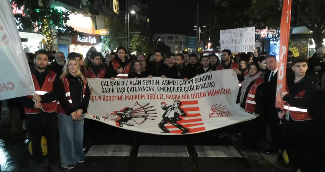 Son Gelişme: 'Asgari ücret' protestosunda gözaltına alınan CHP'li isim hakkında tutuklama kararı verildi - Hab