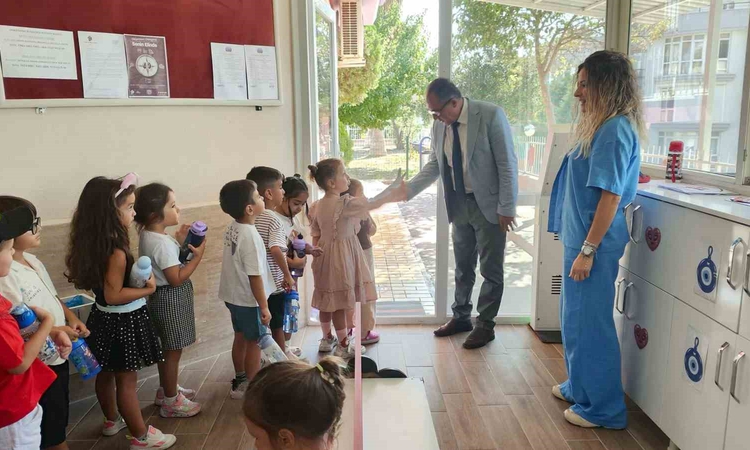 Aydın Kuşadası'nda İlçe Milli Eğitim Müdürü Yapıcı anaokulunu ziyaret etti | İşte Tüm Ayrıntılar