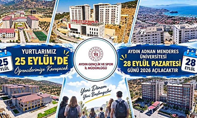 Aydın’da üniversite öğrencileri için geri sayım resmen start aldı ve Merak Edilenler