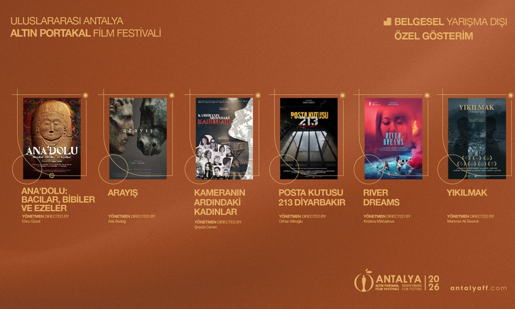 Ayrıntılar Netleşti: 63. Altın Portakal'da yarışma dışı bölümde 3 kısa film, 6 belgesel gösterilecek ve Merak
