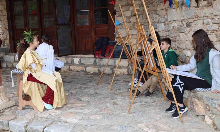 Ayrıntılar Netleşti: Afrodisias Antik Kenti çocuklar için açık hava atölyesine dönüştü ve Merak Edilenler