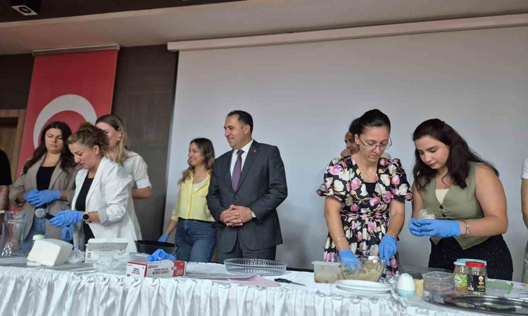 Ayrıntılar Netleşti: Aydın'da Şekersiz Lezzetler Atölyesi'nde ilave şeker içermeyen tarifler hazırlandı
