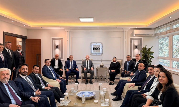 Ayrıntılar Netleşti: Ayşen Gürcan, ESO Başkanı Kesikbaş'a hayırlı olsun ziyaretinde bulundu - Son Dakika Bilgi