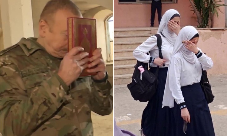 Ayrıntılar Netleşti: Azerbaycan'da başörtüsü tartışması büyüyor! Aliyev'in görüntüleriyle mesaj verildi - Son