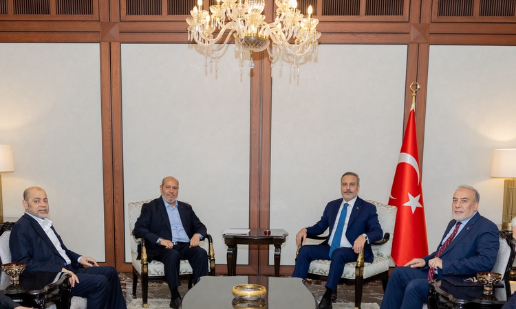 Ayrıntılar Netleşti: Bakan Fidan, Hamas Siyasi Büro Şefi Hayye ve beraberindeki Hamas heyetini kabul etti
