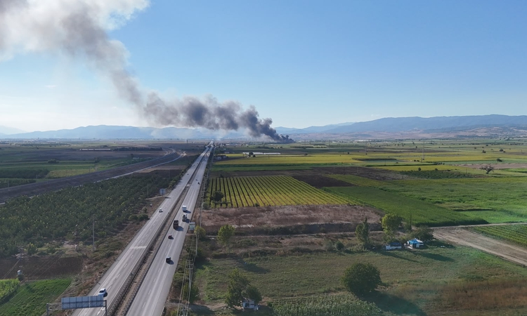 Ayrıntılar Netleşti: Bursa Yenişehir'de siyah incir deposundaki yangın 2,5 saatte kontrol altına alındı | İşte