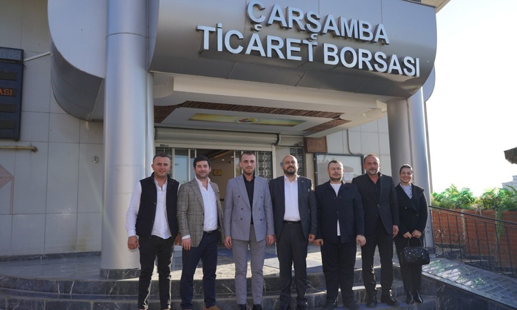 Ayrıntılar Netleşti: Çarşamba Ticaret Borsası Başkanı Yılmaz, ziyaretlerden memnuniyet duyduğunu söyledi