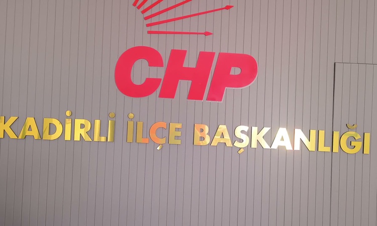 Ayrıntılar Netleşti: CHP Kadirli İlçe Başkanı Dalkılıç, atandıktan iki ay sonra görevinden istifa etti | İşte