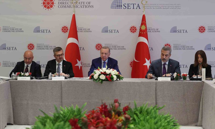 Ayrıntılar Netleşti: Cumhurbaşkanı Erdoğan, ABD’li düşünce kuruluşu temsilcileriyle buluştu - Son Dakika Bilgi