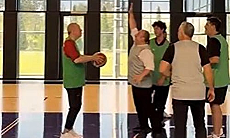 Ayrıntılar Netleşti: Cumhurbaşkanı Erdoğan basketbol oynadı
