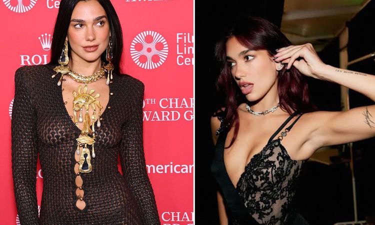 Ayrıntılar Netleşti: Dua Lipa'nın büstiyerindeki detay şaşırttı! Tam 740 parça kullanıldı | İşte Tüm Ayrıntıla