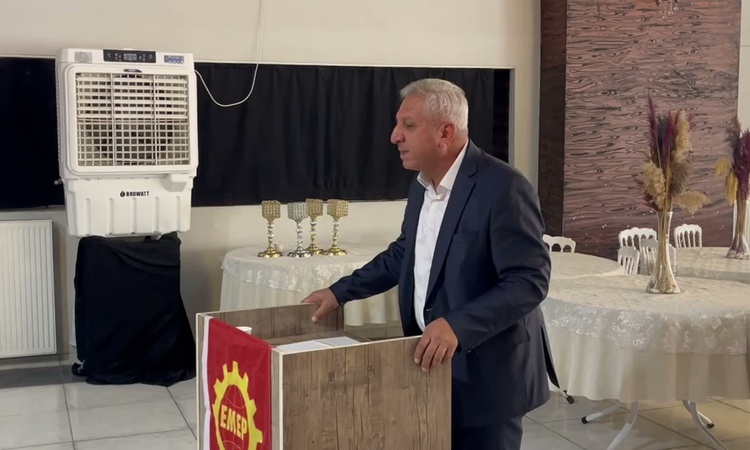 Ayrıntılar Netleşti: EMEP Başkanı Aslan Kayseri'de son 3 yılda 110 işçinin iş cinayetlerinde öldüğünü söyledi