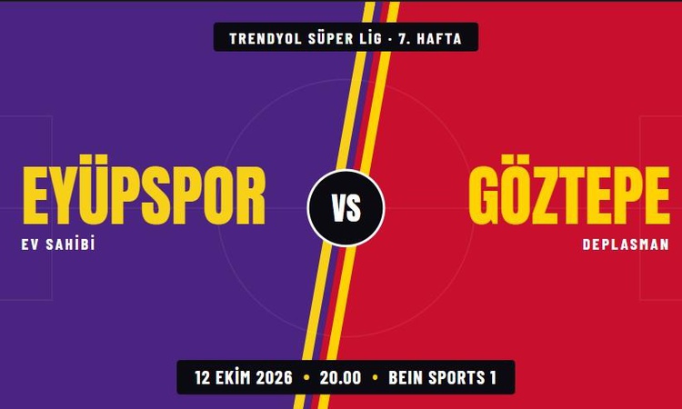 Ayrıntılar Netleşti: Eyüpspor Göztepe maçı hangi kanalda, Eyüpspor Göztepe nereden CANLI izlenir?: Gelişmeler