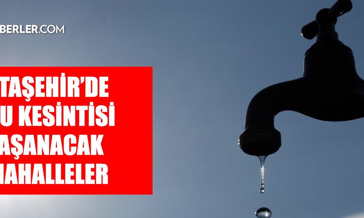 Ayrıntılar Netleşti: İstanbul ATAŞEHİR su kesintisi! 18-19 Eylül İSKİ Ataşehir su kesintisi ne zaman bitecek,