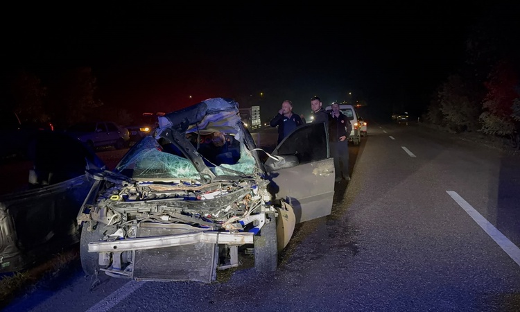 Ayrıntılar Netleşti: Kastamonu Taşköprü'de büyükbaşa çarpan otomobilin sürücüsü öldü, hayvan telef oldu: Geliş