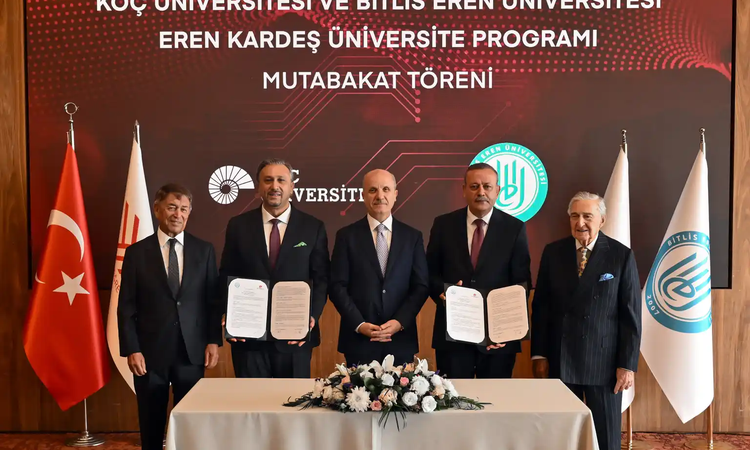 Ayrıntılar Netleşti: Koç ve Bitlis Eren üniversiteleri İstanbul'da Kardeş Üniversite mutabakatı imzaladı: Geli