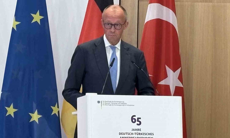 Ayrıntılar Netleşti: Merz: "Türkler, olağanüstü çalışkanlıklarıyla bugün içinde bulunduğumuz refahın altyapısı